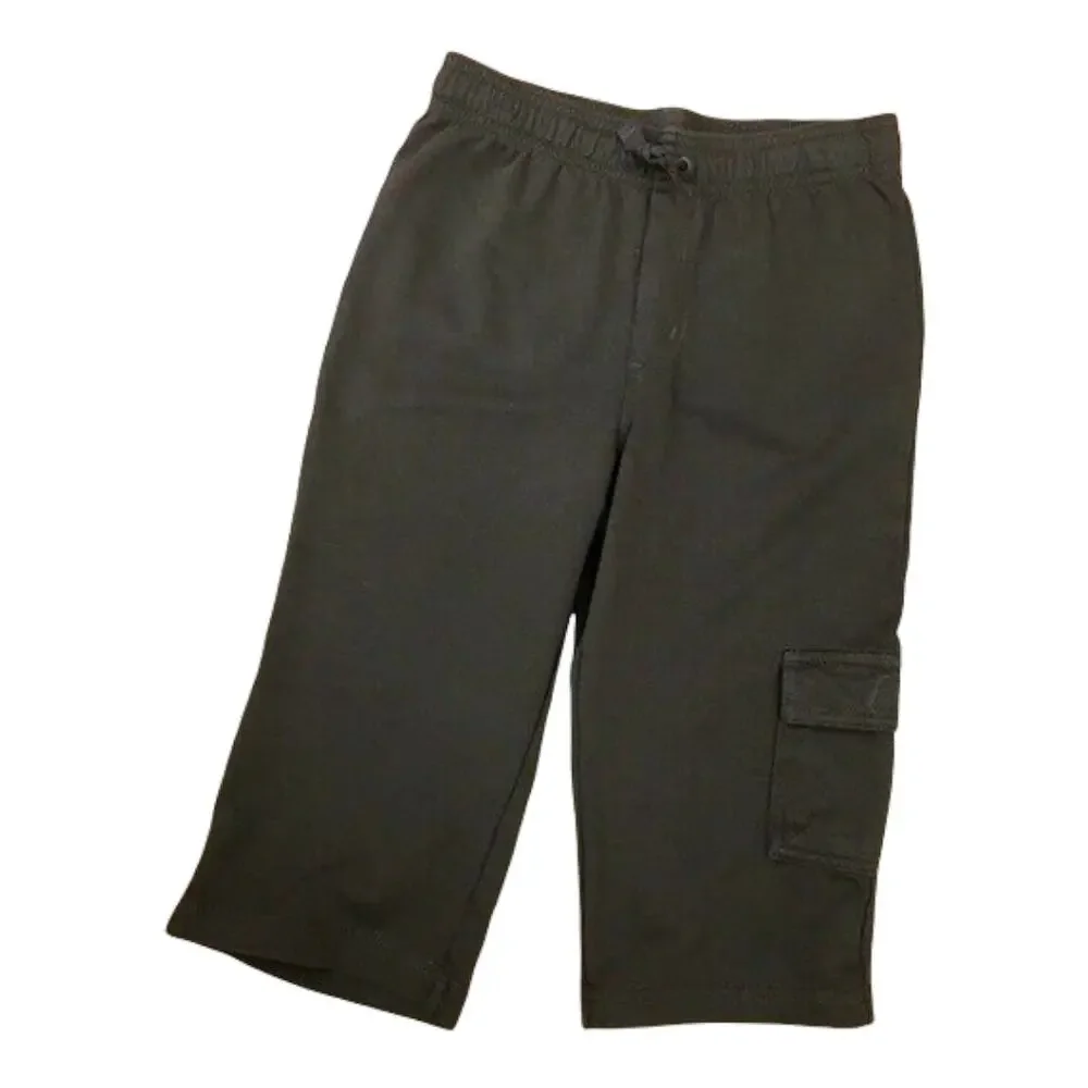 Gymboree Boys Pants Size 7 Brown Knit Capris‎ Cropped Capri NEW